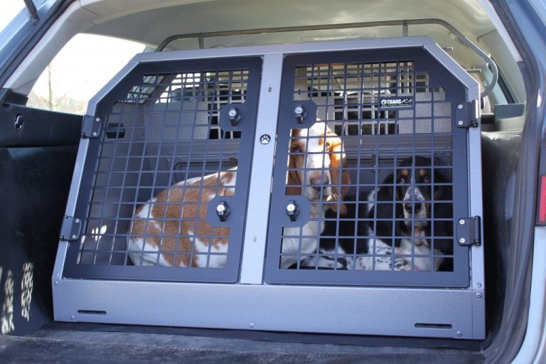 K9/C32 Double Dog Cage Dog Cage for Audi, Mercedes EQA, Kia Sportage