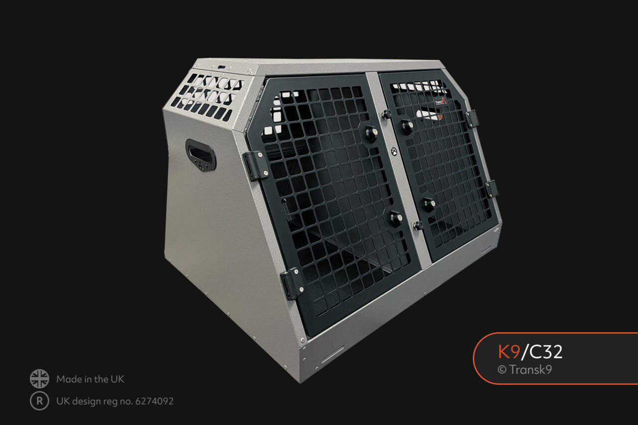 TransK9 C32 Dog Cage | Dog Crate | Dog Transit Box
