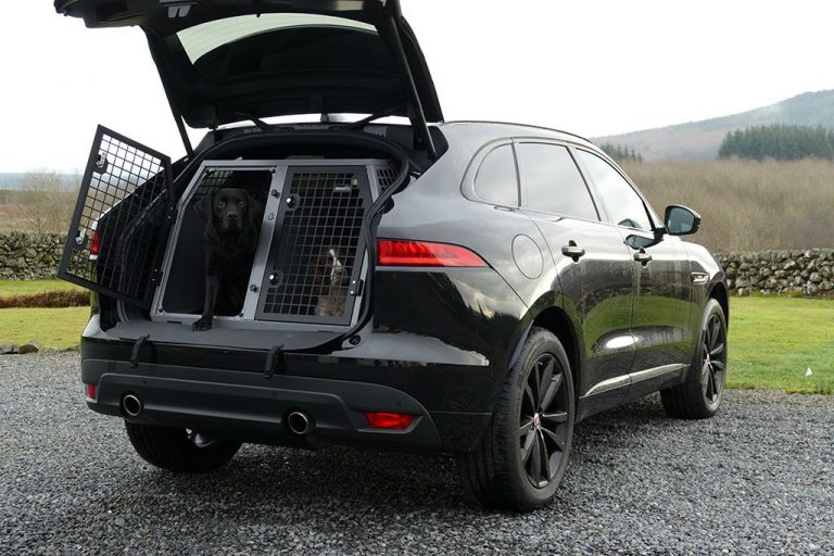 K9/B17 Double Dog Cage for Jaguar FPace TransK9