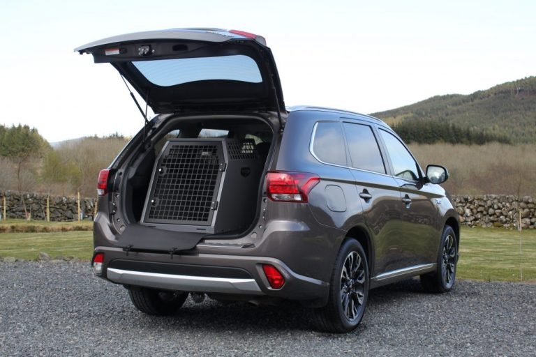 K9/B23 Single Dog Cage for Mitsubishi Outlander TransK9