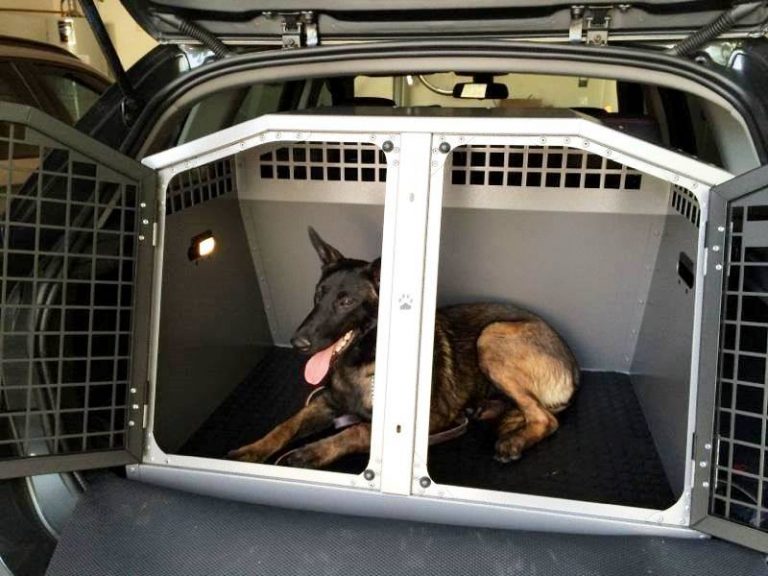 K9/B25 Double Dog Cage for Range Rover Evoque TransK9