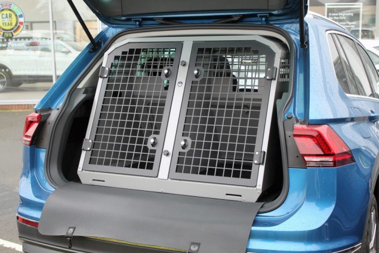 K9/B27 Double Dog Cage for Volkswagen Tiguan TransK9