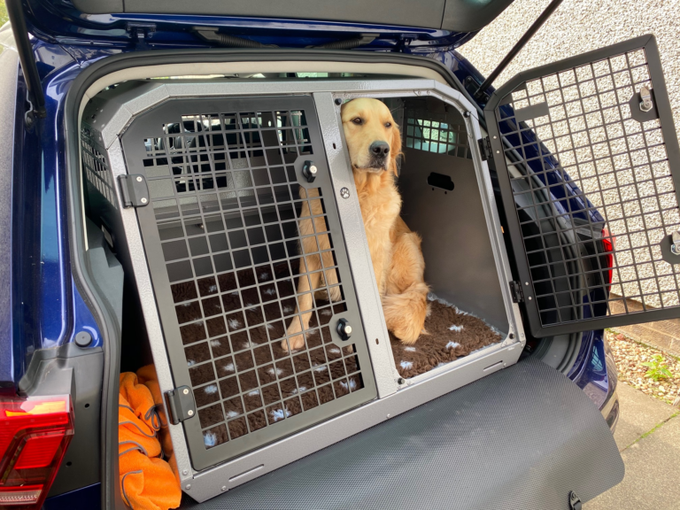 K9/C27 Double Dog Cage for Volkswagen Tiguan TransK9