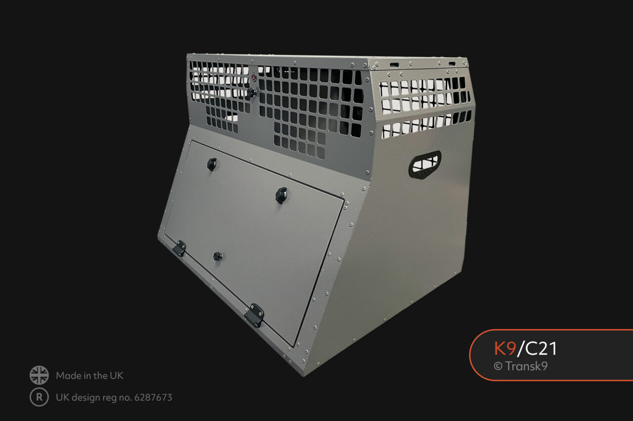 K9/C21 Double Dog Cage for Land Rover Freelander TransK9