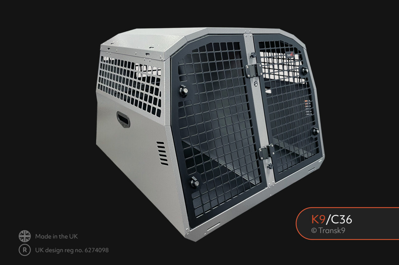 TransK9 C36 Dog Cage | Dog Crate | Dog Transit Box