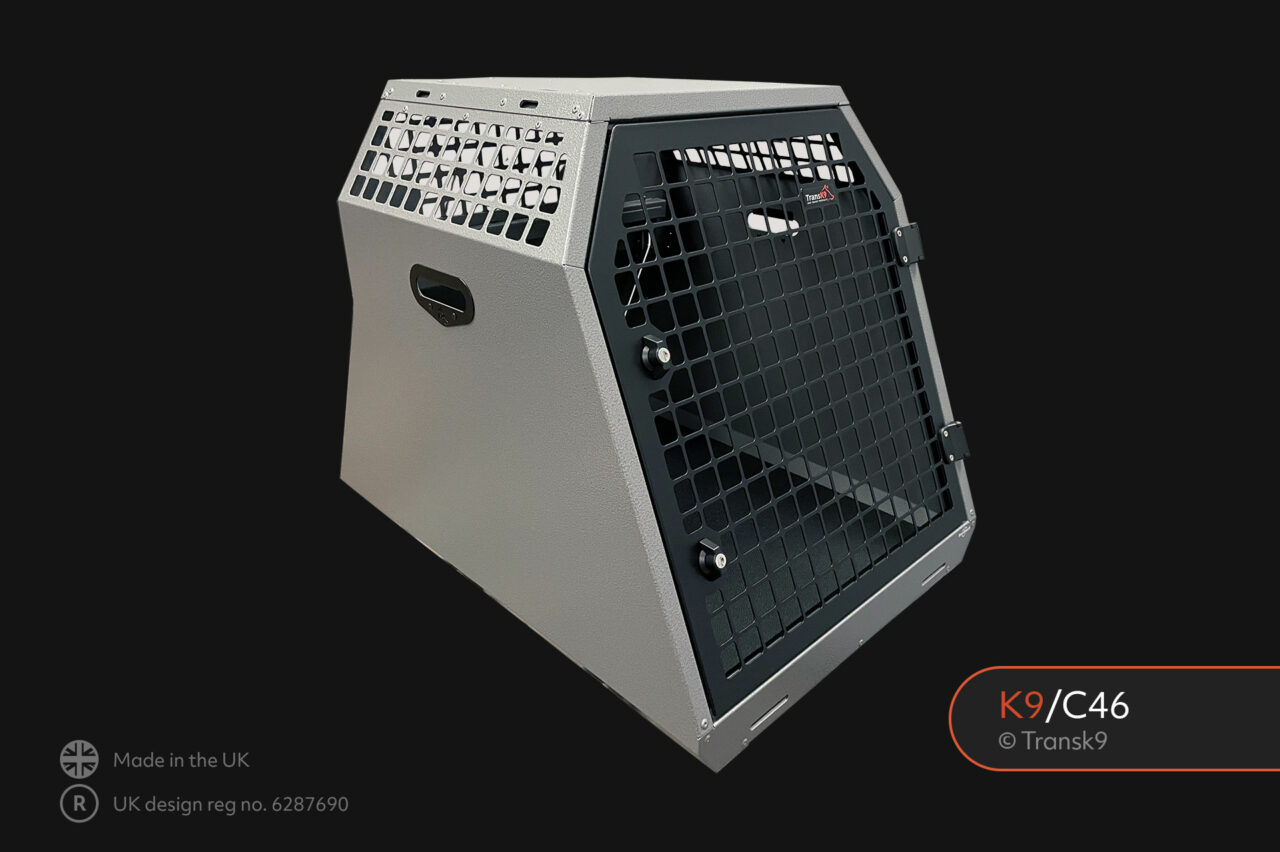 TransK9 C46 Dog Cage | Dog Crate | Dog Transit Box