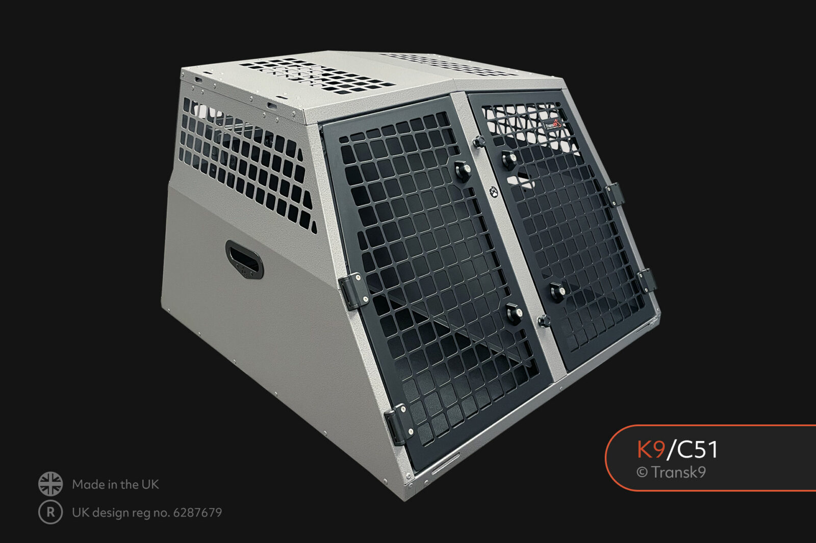 K9/C51 Dog Transit Box for Tesla Model Y TransK9 Cage, Crate